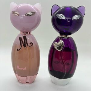 Katy Perry Purr and Meow! Perfume bottles